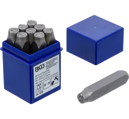 Číselná raziaca matrica 10 mm, BGS - B3039