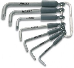 Sada uhlových skrutkovačov TORX® 2115-T/7R Hazet - HA012114