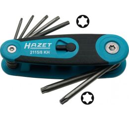 Sada uhlových skrutkovačov TORX® 2115 / 8KH Hazet - HA072583
