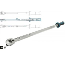 Momentový kľúč - SYSTÉM 6000 CT - US-STANDARD - ± 3% presnosť vypnutia 6132-1CT Hazet - HA078455