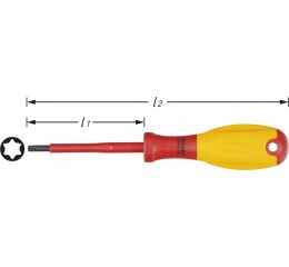 Elektrikářský šroubovák 810VDE-T20 Hazet