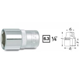 Nástrčkový kľúč 6-hr. 850-11 Hazet - HA036240