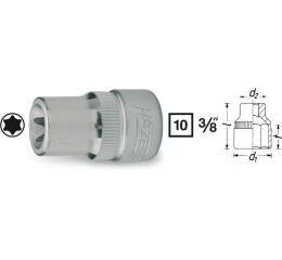 Nástrčkový kľúč TORX® 880-E10 Hazet - HA039159