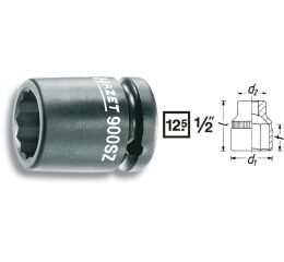 Nástrčkový kľúč silový s dvojitým 6-hr. 900SZ-22 Hazet - HA075379