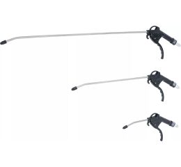 Pneumatické ofukovacie pištole, 110/300/500 mm, sada 3 ks, BGS 3294