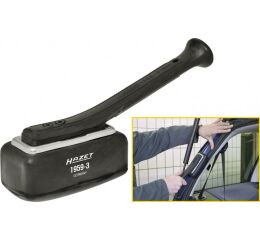 Kladivo s elastickou hmotou Hazet 1959-3 Gumené telo 70 x 140 mm, otočná rukoväť o 90 ° - HA008728