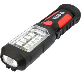 Lampa montážna 8+1 LED, hák+magnet - YT-08513