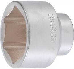 Nástrčná hlavica šesťhranná, 25 mm (1"), 80 mm, BGS 3780