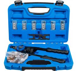 Sada klieští na nitovacie matice, M3 - M10, 68-dielna, BGS 408