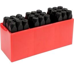 Razidla písmenková 8 mm 27 ks