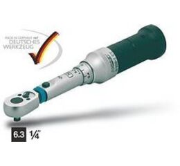 Momentový klíč 6109-2CT - 1/4": kroutící moment 4 - 40 Nm, délka 256 mm, stupnice 0,4 Nm - HA080564