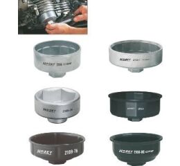 Kľúče na olejové filtre 6 ks 2169/6 - HA120628