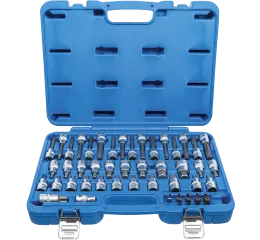 Sada nástrčných hlavíc Torx, XZN a imbus 1/2 "a 5/16", 49 ks - B5188