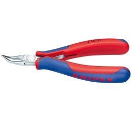 Zahnuté polkruhové kliešte 115 mm Knipex pre elektroniku - 3542115