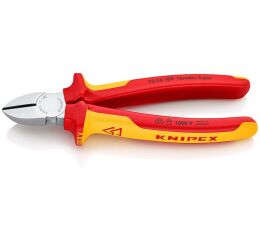 Bočné štiepacie kliešte chrómované 180 mm - 7006180