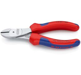 Silové bočné štiepacie kliešte chrómované 140 mm - 7405140