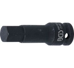 Rázový nástrčný kľúč HEX 1/2", 17 mm, predĺžený - B5481-M17
