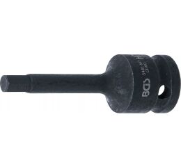 Rázový nástrčný kľúč HEX 1/2", 7 mm, predĺžený - B5481-M7