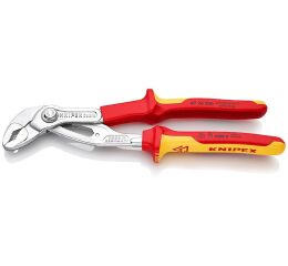 SIKA kliešte KNIPEX Cobra ® VDE chrómované 250 mm - 8726250