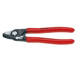 Káblové nožnice s otváracou pružinou potiahnuté plastom 165 mm - 9521165