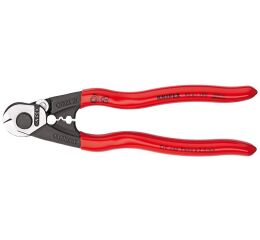 Nožnice na drôty drôtené laná kované potiahnuté plastom 190 mm - 9561190