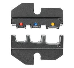 Lisovací profil do krimpovacích klieští pre izolované káblové oká + konektory - 974906