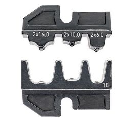 Lisovací profil do krimpovacích klieští pre dvojité koncovky káblov - 974918