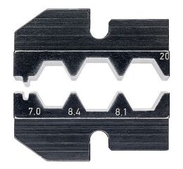 Lisovací profil do krimpovacích klieští pre F-konektory pre TV a satelitné prípojky - 974920