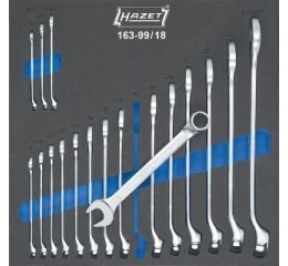 Sada kombinovaných kľúčov - 18ks 163-99 / 18 - HA145706