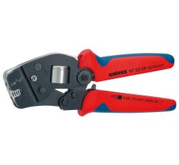 Samonastaviteľné kliešte pre lisovanie káblových koncoviek brunýrované 190 mm - 975308
