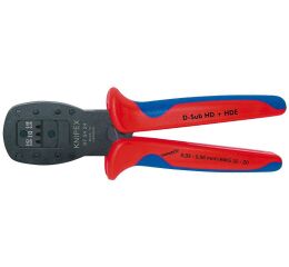 Krimpovacie kliešte na miniatúrne konektory brunýrované 190 mm - 975424