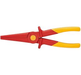 Izolačné plastové rovné pologuľaté kliešte 220 mm KNIPEX - 986202