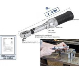 Momentový kľúč 6106-1CT 1 - 6 Nm - HA173167
