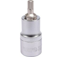 Dvanásťhranný bit (XZN) na 1/2" račňu M6 - YT-04341