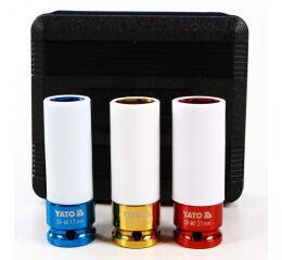 Sada nástrčných kľúčov na alu ráfiky - YT-1056