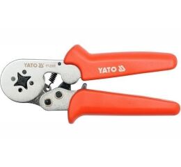 Kliešte konektorové 175mm, HRC 44-47, 0,2-6,00 mm2 - YT-2305