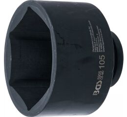 Silová nástrčná hlavica, šesťhranná, 25 mm (1"), 105 mm, BGS 5905