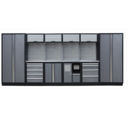 Kvalitný PROFI dielenský nábytok - 4535 x 2000 x 495 mm - TGS1301AQ