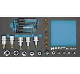 Sada nástrčných kľúčov TORX 163-192/24 - HA162314