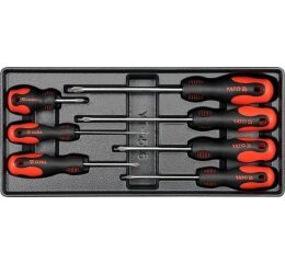 Vložka do zásuvky - skrutkovače krížové 7ks - YT-5536