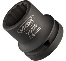 Nástrčný pevnostní klíč 3/4" (krátký) 24 mm- V5025