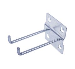 Dvojitý hák do dierovanej dosky, 87 mm - WGB1331E