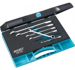 Sada ráčnových očkoplochých klíčů 606N/6 - 6 kusů, 8 - 19 mm - HA196937