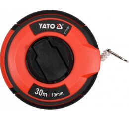 Ocelové měřící pásmo 30m, šířka 13mm - YT-71581