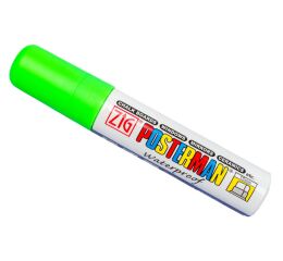 Fixy na sklo Posterman vodeodolné - 15 mm - zelené fl. - 458040030