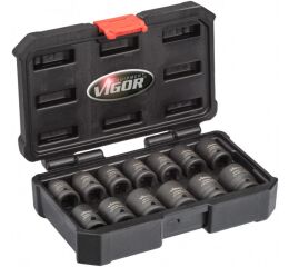 Nástrčné kľúče pre rázový skrutkovač VIGOR - V4397