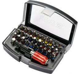 Sada bitov s adaptérom 1/4" 32ks - YT-04622