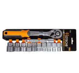 Gola sada 1/2" s nástrčnými kľúčmi, 12 dielov - HT201901