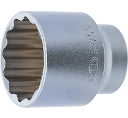Nástrčná hlavica dvanásťhranná 3/4", 55 mm, BGS - B7455