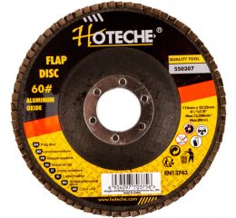 Lamelový brúsny kotúč 115 mm, P60 - HT550307
